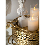 Поднос железный Gold Mesh варинант исполнения - 6 | Loft Concept в Грозном