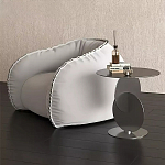 Дизайнерский журнальный стол с основанием из круглых элементов Lirod варинант исполнения - 2 | Loft Concept в Грозном