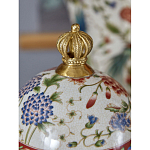 Шкатулка в форме яйца на величественных львах из фарфора с бронзовыми элементами Eden Garden варинант исполнения - 5 | Loft Concept в Грозном