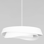 Подвесной светильник круглый белого цвета из металла Vita Cuna варинант исполнения - 1 | Loft Concept в Грозном