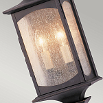 Настенный фонарь в форме фонаря со стеклом с эффектом пузырьков воздуха Feiss варинант исполнения - 5 | Loft Concept в Грозном