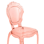 Прозрачный стул розовый LOUIS GHOST CHAIR Pink варинант исполнения - 4 | Loft Concept в Грозном