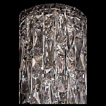 Бра с каскадом из прозрачного хрусталя и корпусом из металла цвета хром Constant Sparks варинант исполнения - 1 | Loft Concept в Грозном