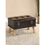 Пуф Leather Chest варинант исполнения - 5 | Loft Concept в Грозном