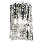 Бра с металлическими и хрустальными подвесками Bonnay Crystal Chrome Wall Lamp варинант исполнения - 1 | Loft Concept в Грозном