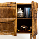 Комод с фактурным фасадом Squares варинант исполнения - 6 | Loft Concept в Грозном