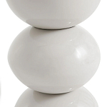 Приставной столик белого цвета Bead варинант исполнения - 2 | Loft Concept в Грозном