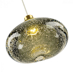 Подвесной светильник с прозрачным стеклянным плафоном округлой формы Effervia  варинант исполнения - 14 | Loft Concept в Грозном