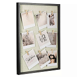 Рамка для фото с подсветкой c деревянными прищепками в комплекте Photo Backlight варинант исполнения - 1 | Loft Concept в Грозном