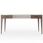 Рабочий стол с прямоугольной белой столешницей и 2-мя ящиками Harper Line варинант исполнения - 1 | Loft Concept в Грозном