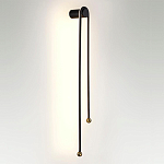 Бра черного цвета с изогнутым плафоном Luke Lampco Tracer Lamp варинант исполнения - 4 | Loft Concept в Грозном