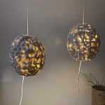 Светильник вязаный из шерсти Wool Oval варинант исполнения - 2 | Loft Concept в Грозном