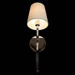 Бра с белым тканевым плафоном в форме конуса и металлическим основанием Nicoleta варинант исполнения - 5 | Loft Concept в Грозном