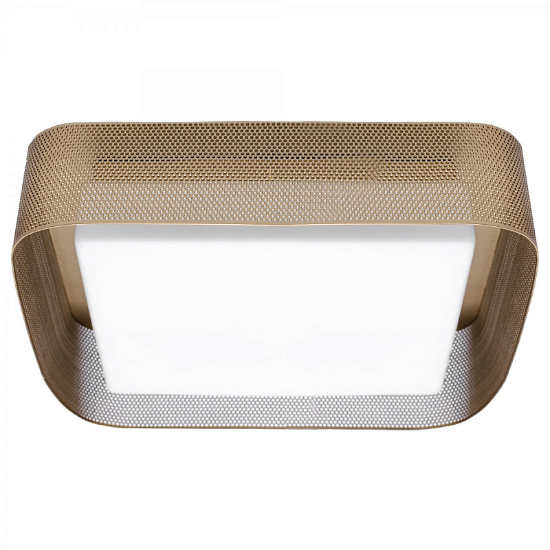 PRECISION Large Flush Mount Brass Латунь Прозрачный белый в Грозном | Loft Concept 