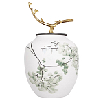 Декоративная ваза белая Serengeti варинант исполнения - 1 | Loft Concept в Грозном