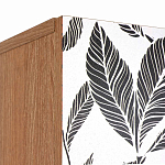 Шкаф с принтом Leaf bouquet варинант исполнения - 6 | Loft Concept в Грозном