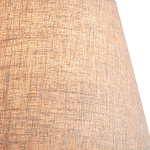 Люстра с белым каркасом и тканевыми абажурами Natural Stems варинант исполнения - 3 | Loft Concept в Грозном