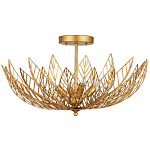 Потолочный светильник Золотые листья  Golden Petals варинант исполнения - 3 | Loft Concept в Грозном