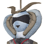 Кукла из джинсовой одежды и армейских палаток Rusalka Jeans&Tents варинант исполнения - 4 | Loft Concept в Грозном