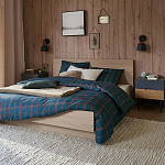 Черное матовое бра с декором под кожу Chestery варинант исполнения - 4 | Loft Concept в Грозном