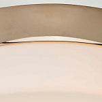 Потолочный светильник для ванных комнат с цилиндрическим плафоном из опалового стекла Elstead Lighting варинант исполнения - 10 | Loft Concept в Грозном