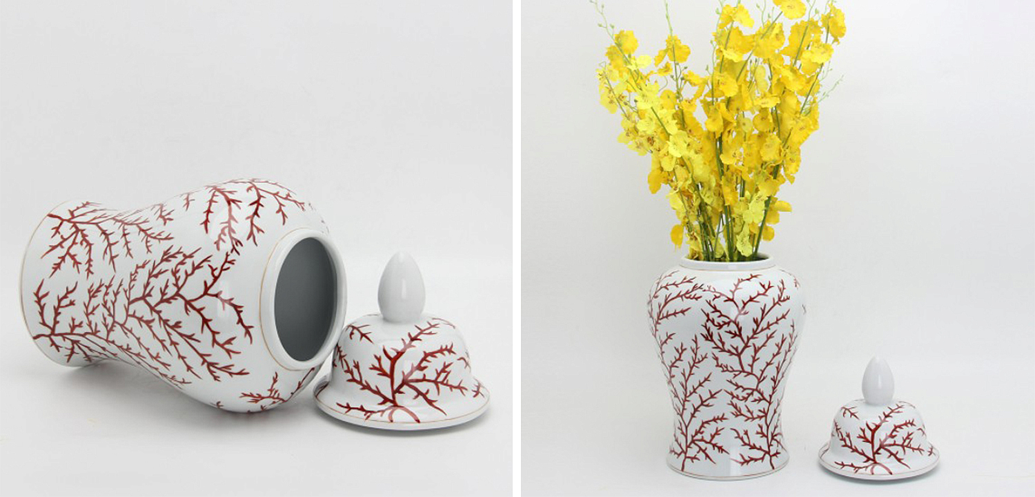 Ваза White Vase Branches Ваза White Vase Branches - Loft-Concept в Грозном