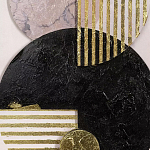 Панно декоративное с объемным эффектом Asymmetry варинант исполнения - 4 | Loft Concept в Грозном