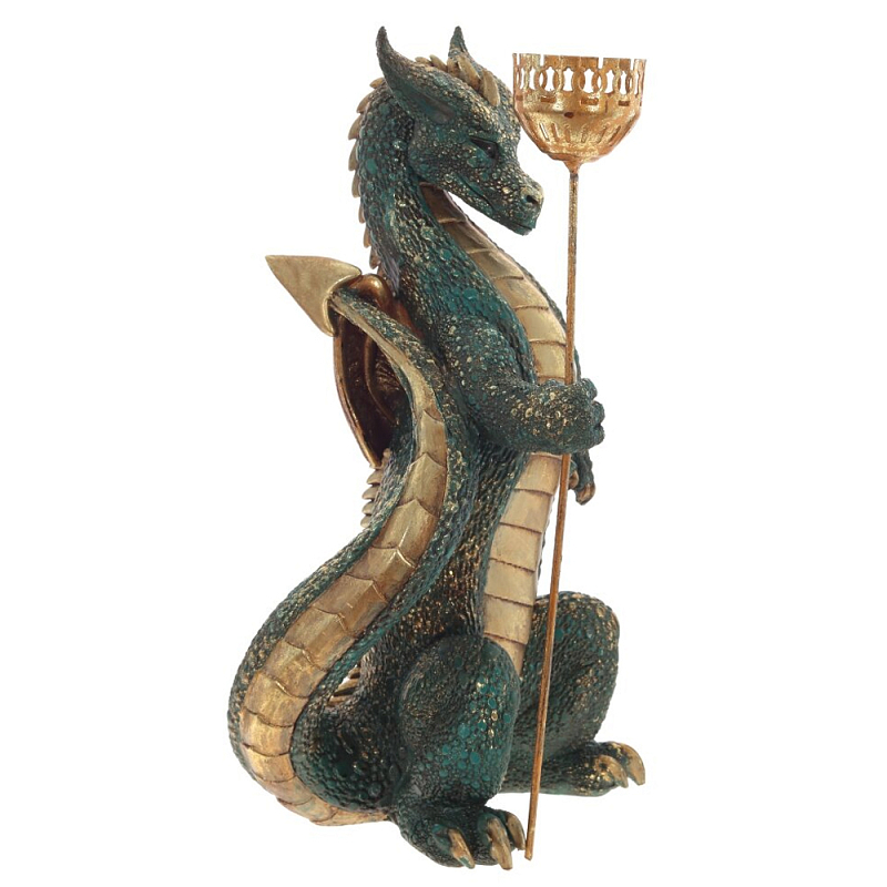 Подсвечник в виде дракона Dragon Candlestick Red Gold Blue Green Красный Золотой Синий Зеленый Подсвечник в виде дракона Dragon Candlestick Red Gold Blue Green Красный Золотой Синий Зеленый в Грозном | Loft Concept