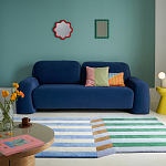 Настенное зеркало с волнистой рамой Mune Mirror Red варинант исполнения - 4 | Loft Concept в Грозном