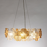 Люстра с рельефным стеклом Chandelier Ingrid варинант исполнения - 6 | Loft Concept в Грозном