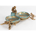 Блюдо двойное из фарфора Crogy варинант исполнения - 3 | Loft Concept в Грозном