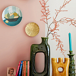 Статуэтка керамическая зеленого цвета Majero варинант исполнения - 4 | Loft Concept в Грозном