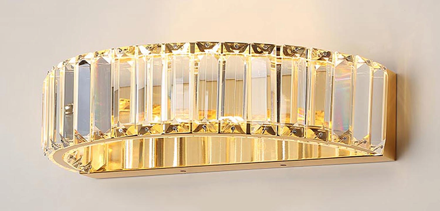 Бра Crystal Shine Linda Gold Wall Lamp A Бра Crystal Shine Linda Gold Wall Lamp A - Loft-Concept в Грозном