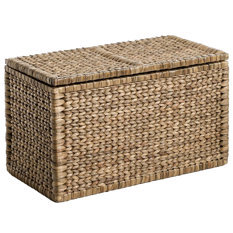 Плетеный сундук Laure Wicker Box Коричневый Плетеный сундук Laure Wicker Box Коричневый в Грозном | Loft Concept