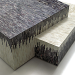 Дизайнерский журнальный стол с инкрустацией Plateau Coffee Table  варинант исполнения - 3 | Loft Concept в Грозном