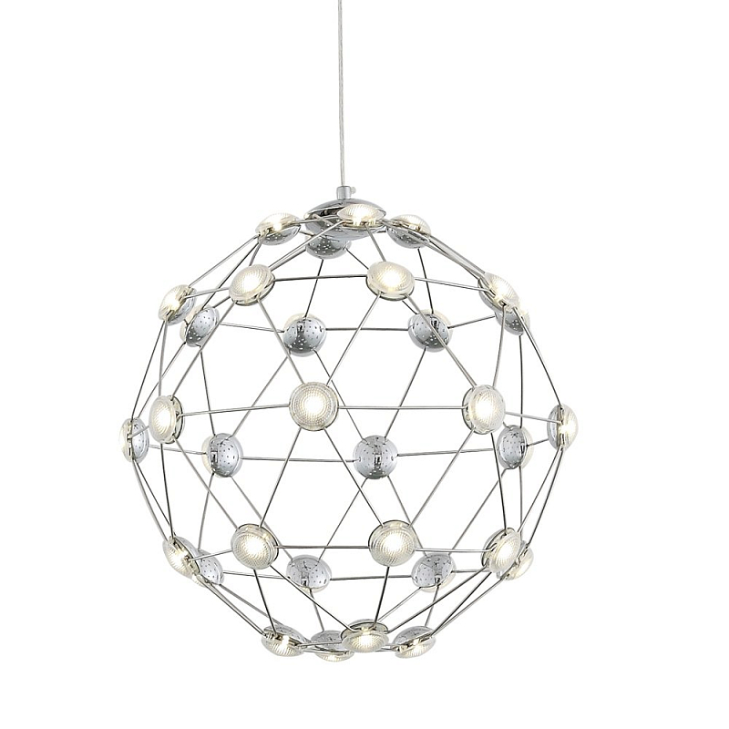 Люстра Fulleren Chandelier Хром Люстра Fulleren Chandelier Хром в Грозном | Loft Concept