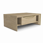 Стол журнальный с ящиками и открытыми полками Flowchart варинант исполнения - 2 | Loft Concept в Грозном