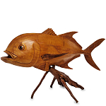 Статуэтка в виде рыбы деревянная Flight of Pisces варинант исполнения - 2 | Loft Concept в Грозном
