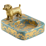 Пепельница фарфоровая Dog варинант исполнения - 1 | Loft Concept в Грозном