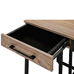 Стол рабочий в стиле лофт с ящиками и системой хранения Urban Style Space варинант исполнения - 5 | Loft Concept в Грозном