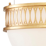 Подвесной светильник с фактурным золотым каркасом Exceptional Classic Design варинант исполнения - 2 | Loft Concept в Грозном