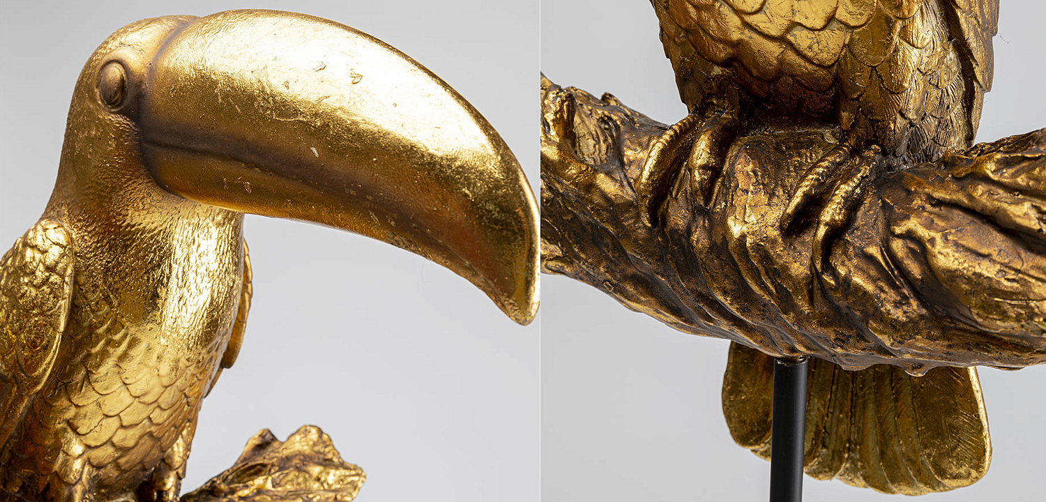 Статуэтка Golden Tukan on a stand - Loft-Concept в Грозном