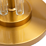 Торшер металлический со стеклянным основанием Intersection варинант исполнения - 3 | Loft Concept в Грозном