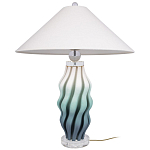Настольная лампа с абажуром Green Wave варинант исполнения - 3 | Loft Concept в Грозном