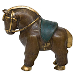 Статуэтка из бронзы в виде лошади Animals Bronze варинант исполнения - 2 | Loft Concept в Грозном