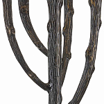 Торшер с цилиндрическим абажуром на каркасе в виде корня растения Curling Light варинант исполнения - 1 | Loft Concept в Грозном