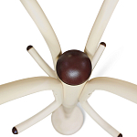 Вешалка напольная бежевая с 4-мя металлическими крючками Noble Branches варинант исполнения - 4 | Loft Concept в Грозном