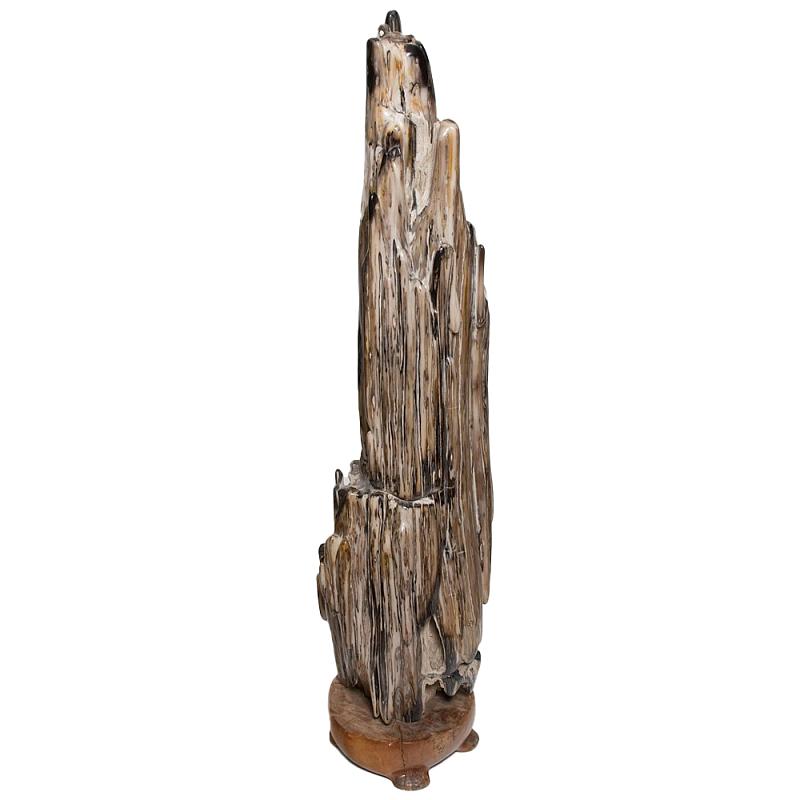 Аксессуар для интерьера из окаменелого дерева Petrified Wood Statuette Коричневый Аксессуар для интерьера из окаменелого дерева Petrified Wood Statuette Коричневый в Грозном | Loft Concept