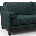 Мебельная ткань Шенилл темно-зеленый цвет 138 см T4-39 варинант исполнения - 2 | Loft Concept в Грозном