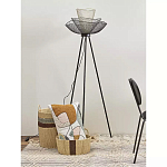 Торшер с трехъярусным плафоном из металлической сетки Metal Mesh Floor Lamp варинант исполнения - 3 | Loft Concept в Грозном